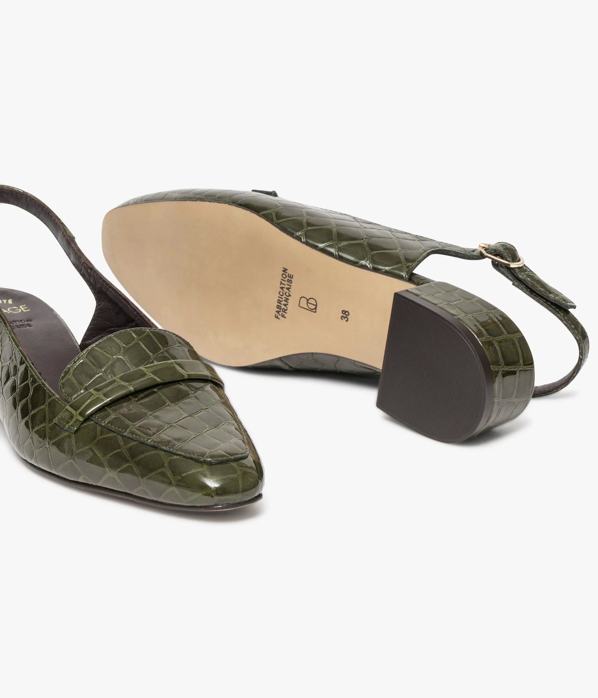 Green crocodile